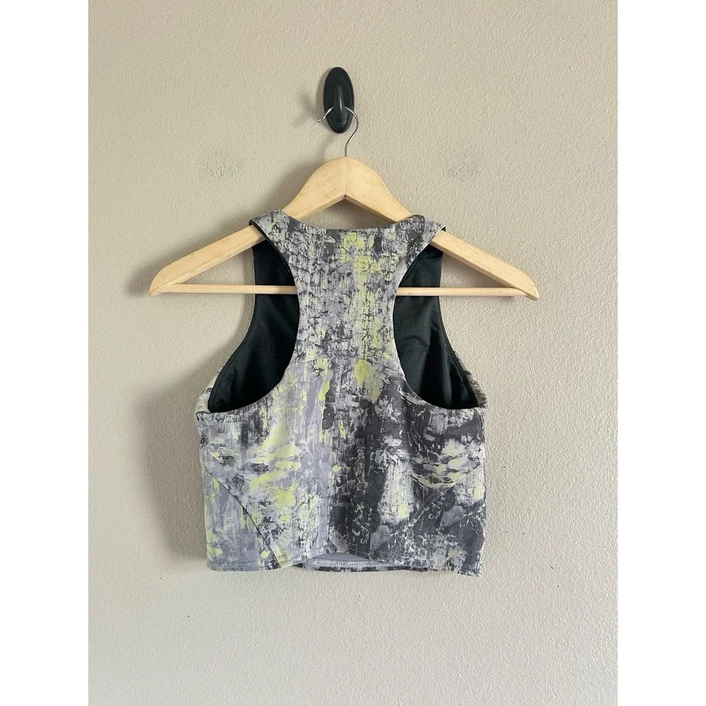 Lululemon Wunder Train Long Line Bra EVERLUX Size 4‎ Cedar CFSM
